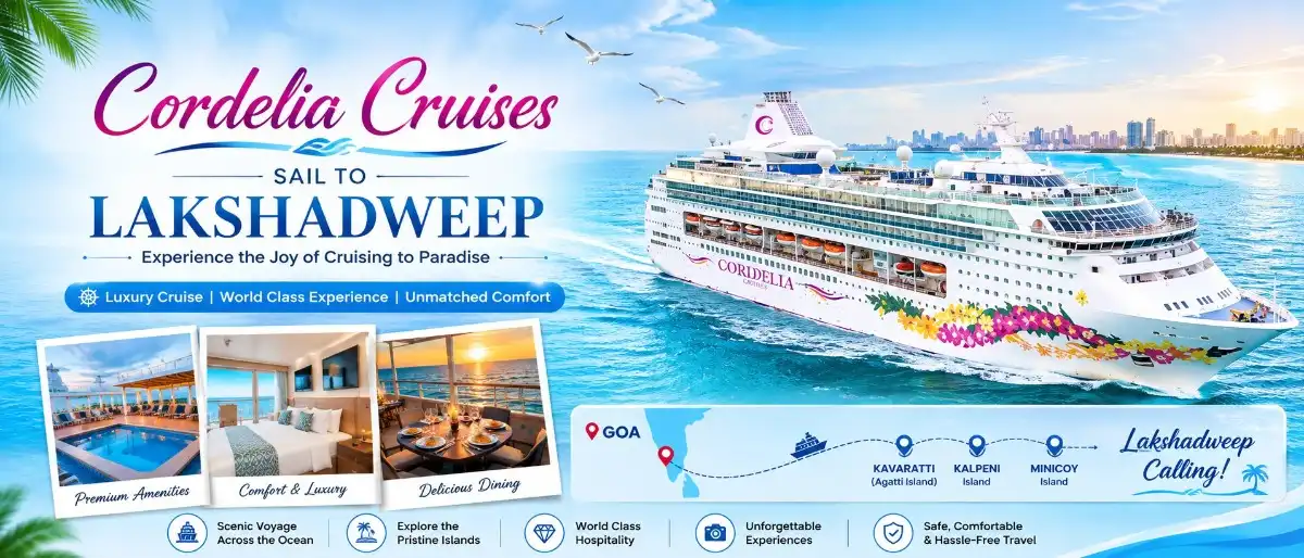 Cordelia cruise Lakshadweep package with Lakshadweep holidays - The Best Lakshadweep Travel Agency