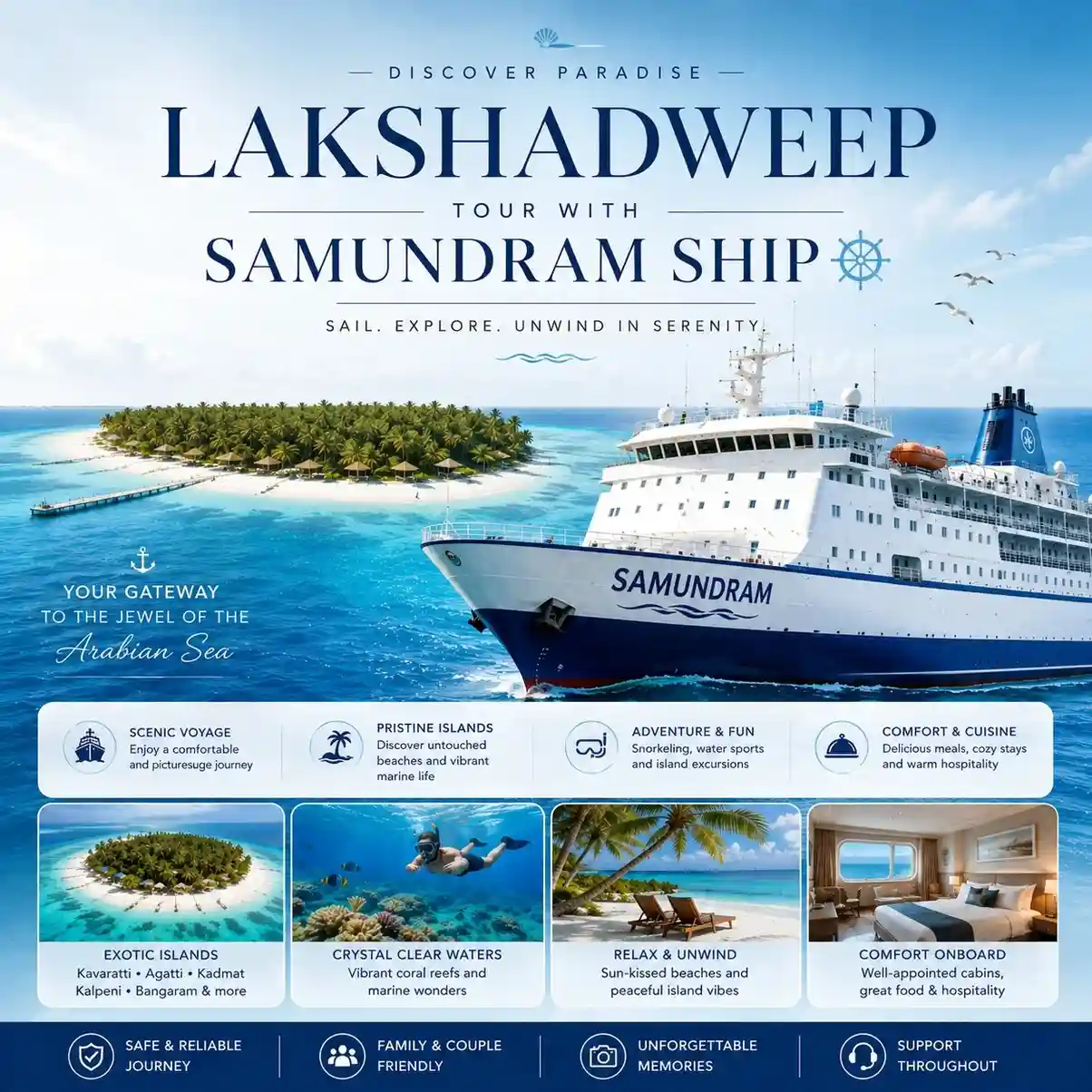 Lakshadweep ship tour package